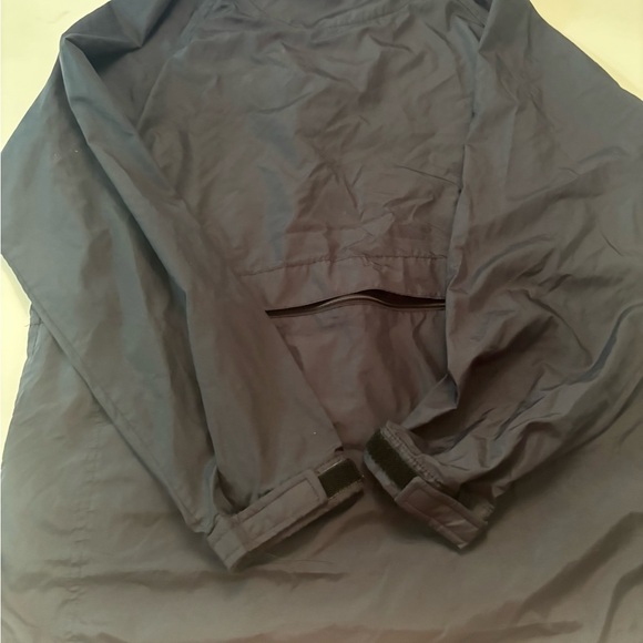 Nike Vintage Full-Zip Windbreaker Jacket Men’s L | Black | Retro Vent Back - Picture 8 of 8